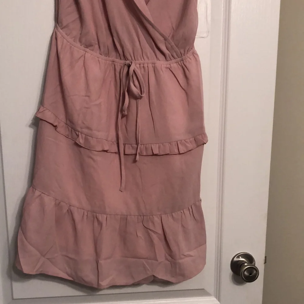 Pink Ruffle Dress- New without tags - Picture 7 of 10